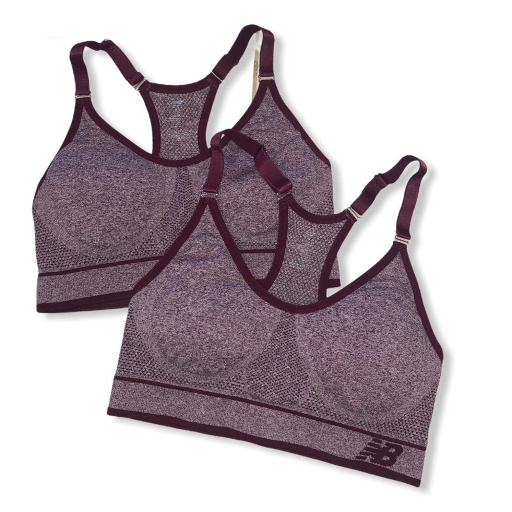 (2) New Balance Sports Bra Size Large